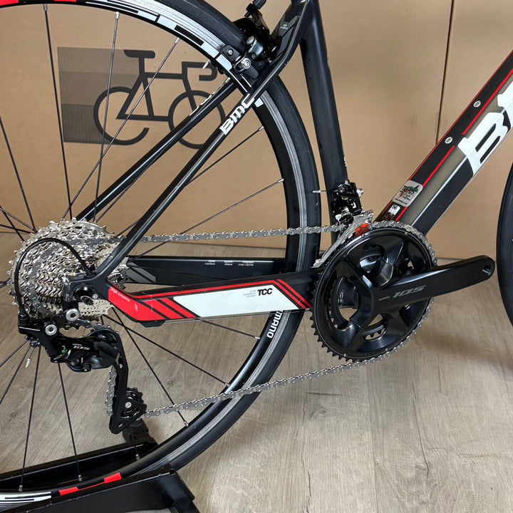 Used BMC Granfondo GF02, Carbon Road Bike, NEW Shimano 105 11-Speed, 56cm