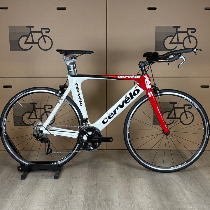 Used Cervelo P2C, Carbon Fiber Triathlon Bike, Shimano 105 11-Speed, 54cm