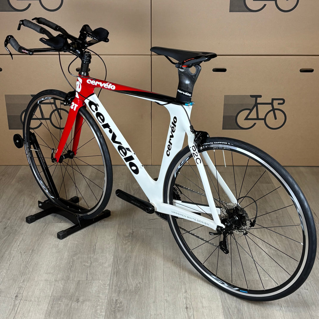 Used Cervelo P2C, Carbon Fiber Triathlon Bike, Shimano 105 11-Speed, 54cm