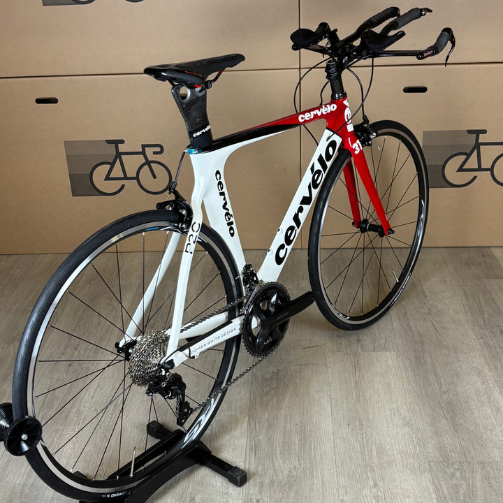 Used Cervelo P2C, Carbon Fiber Triathlon Bike, Shimano 105 11-Speed, 54cm