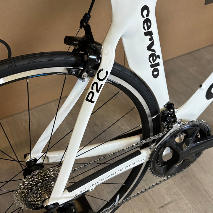 Used Cervelo P2C, Carbon Fiber Triathlon Bike, Shimano 105 11-Speed, 54cm