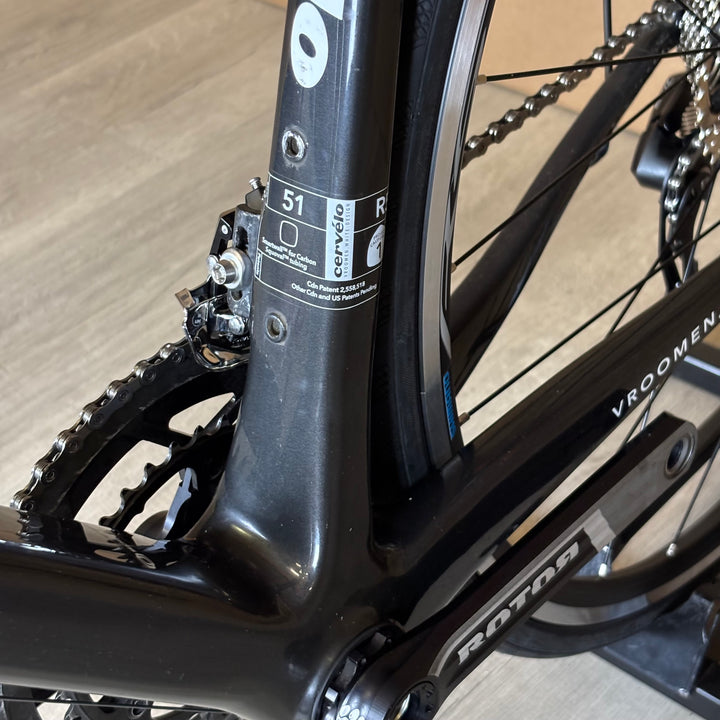 Used Cervelo R5, Carbon Fiber Road Bike, Shimano 105 11-Speed, 51cm