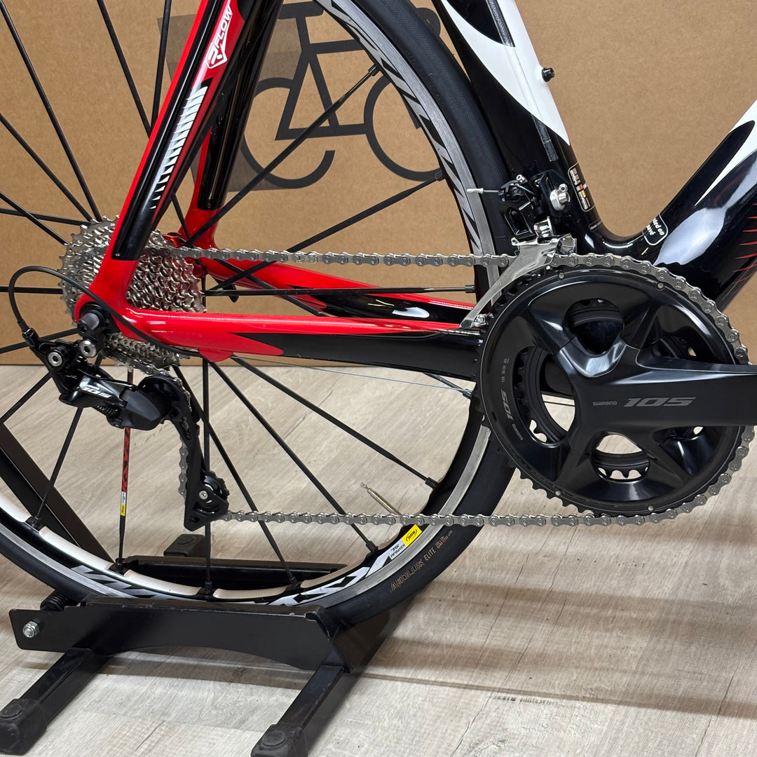 Used Ridley Noah RS, Carbon Aero Road Bike, Shimano 105 11-Speed, Mavic SL, 56cm
