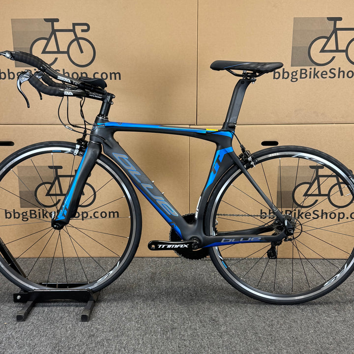 Used Blue Triad TT, 11-speed Shimano Ultegra, Carbon Triathlon Bike-2013, 51cm