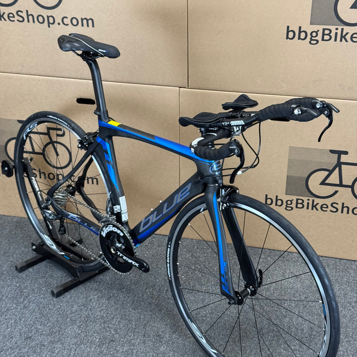Used Blue Triad TT, 11-speed Shimano Ultegra, Carbon Triathlon Bike-2013, 51cm