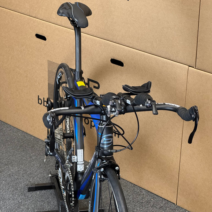 Used Blue Triad TT, 11-speed Shimano Ultegra, Carbon Triathlon Bike-2013, 51cm