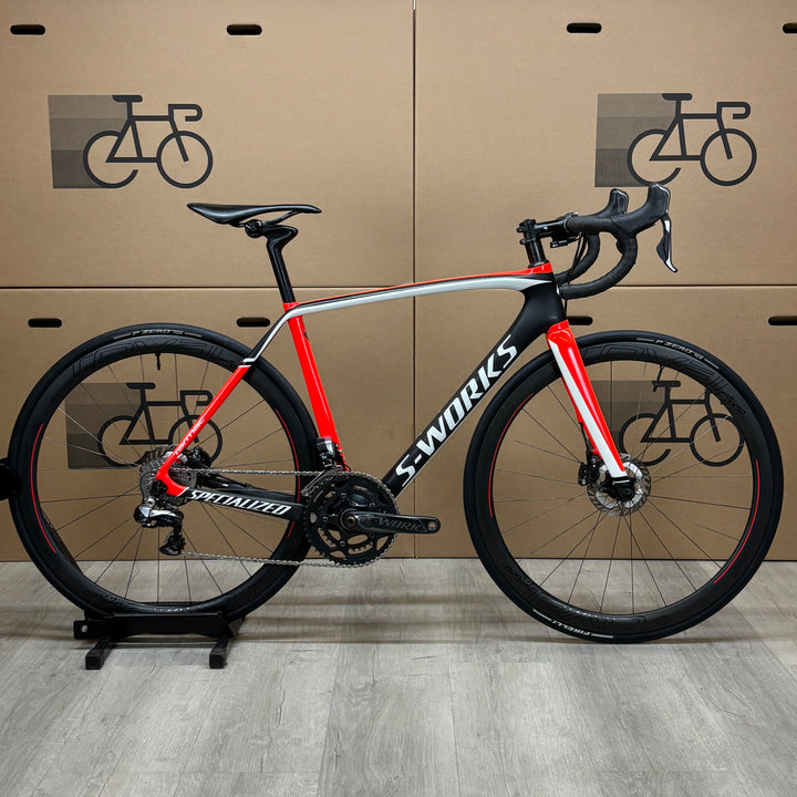Used Specialized S-Works Tarmac Disc, Dura-Ace Di2, Roval, Carbon Road Bike 54cm