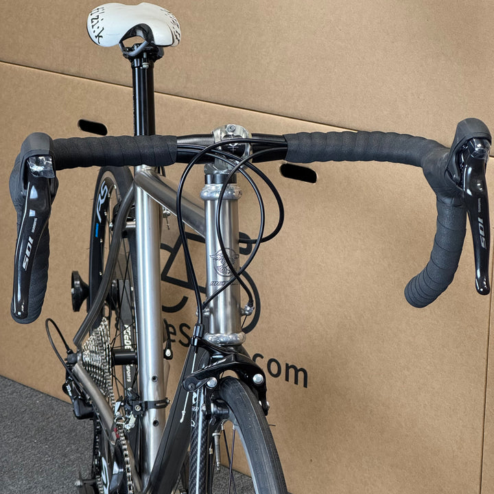 Used Merlin Titanium 3AL/2.5V Aerospace Grade, Road Bike, 56cm