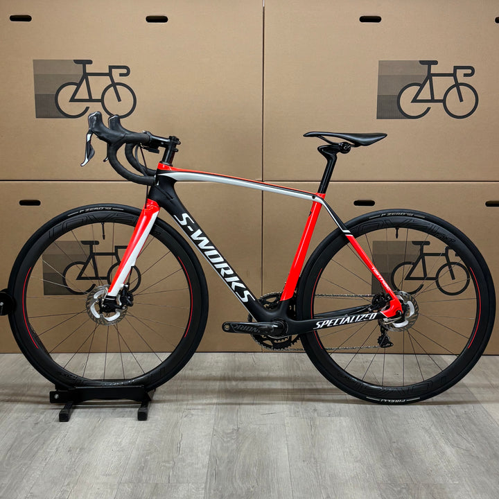 Used Specialized S-Works Tarmac Disc, Dura-Ace Di2, Roval, Carbon Road Bike 54cm