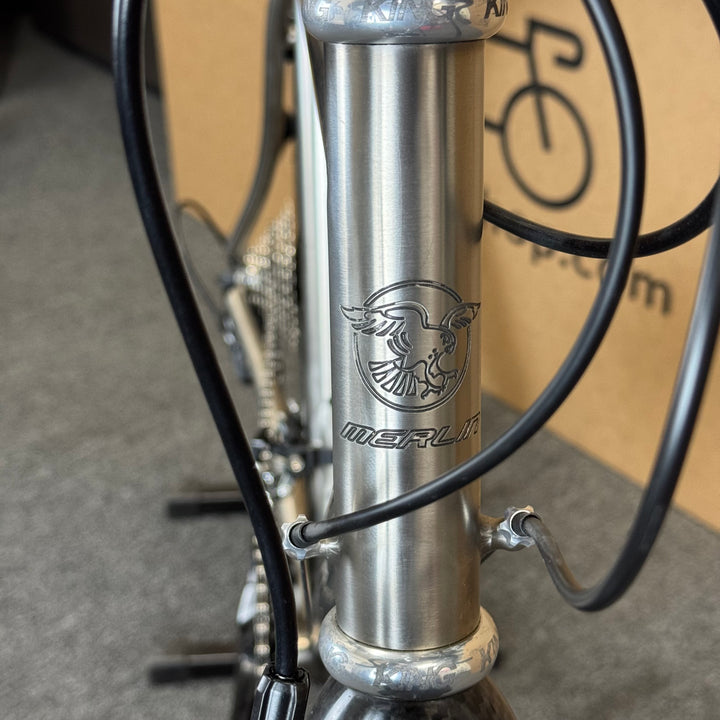 Used Merlin Titanium 3AL/2.5V Aerospace Grade, Road Bike, 56cm