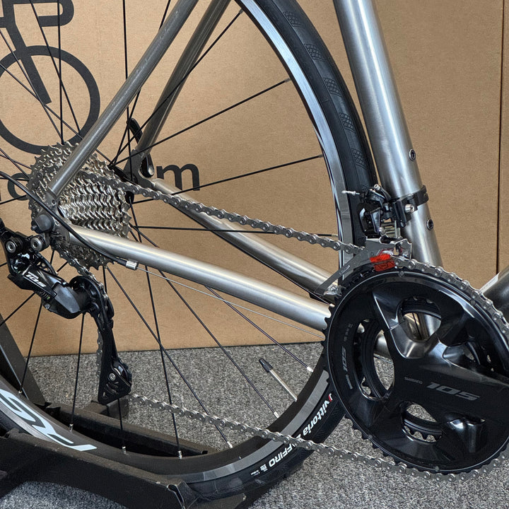 Used Merlin Titanium 3AL/2.5V Aerospace Grade, Road Bike, 56cm