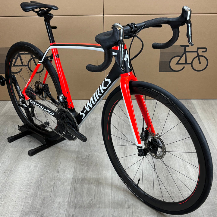 Used Specialized S-Works Tarmac Disc, Dura-Ace Di2, Roval, Carbon Road Bike 54cm
