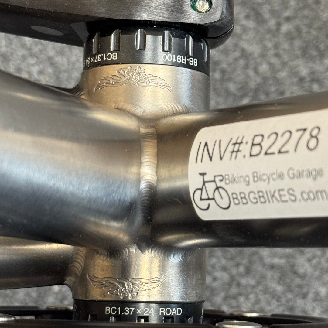 Used Merlin Titanium 3AL/2.5V Aerospace Grade, Road Bike, 56cm