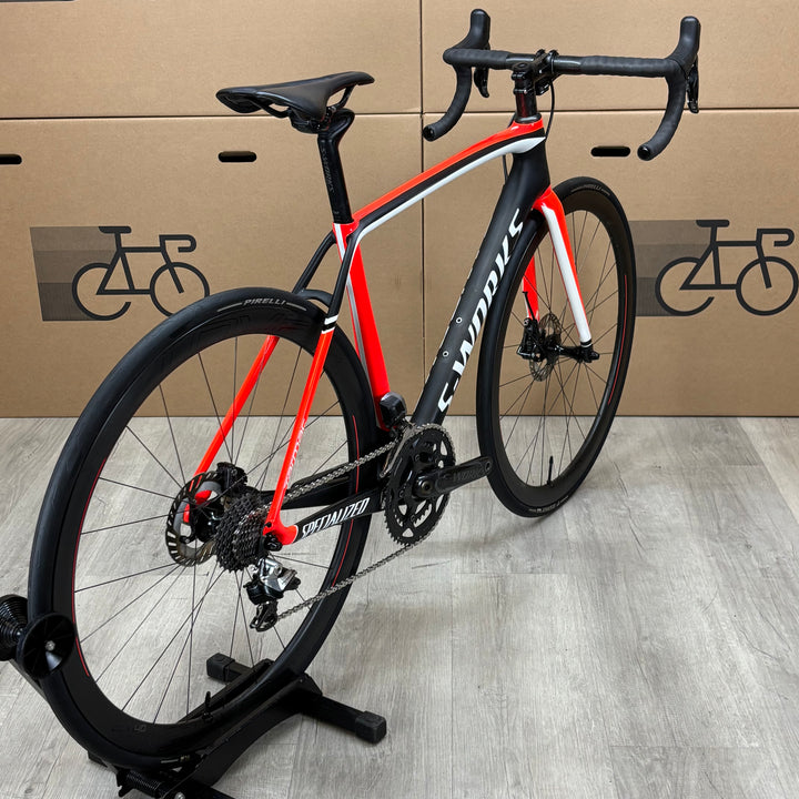 Used Specialized S-Works Tarmac Disc, Dura-Ace Di2, Roval, Carbon Road Bike 54cm
