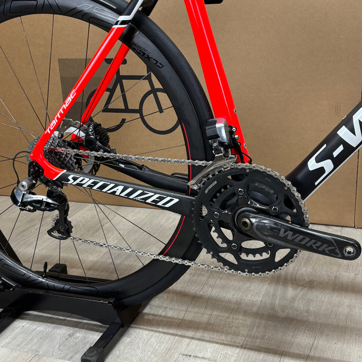 Used Specialized S-Works Tarmac Disc, Dura-Ace Di2, Roval, Carbon Road Bike 54cm