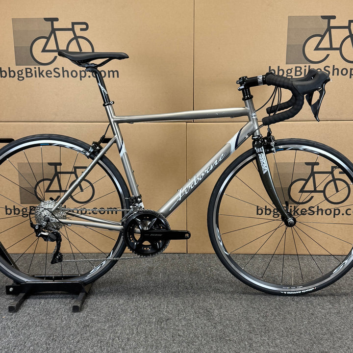 Used Airborne Zeppelin, Titanium Road Bike-2009, 11-speed Shimano 105, 58cm