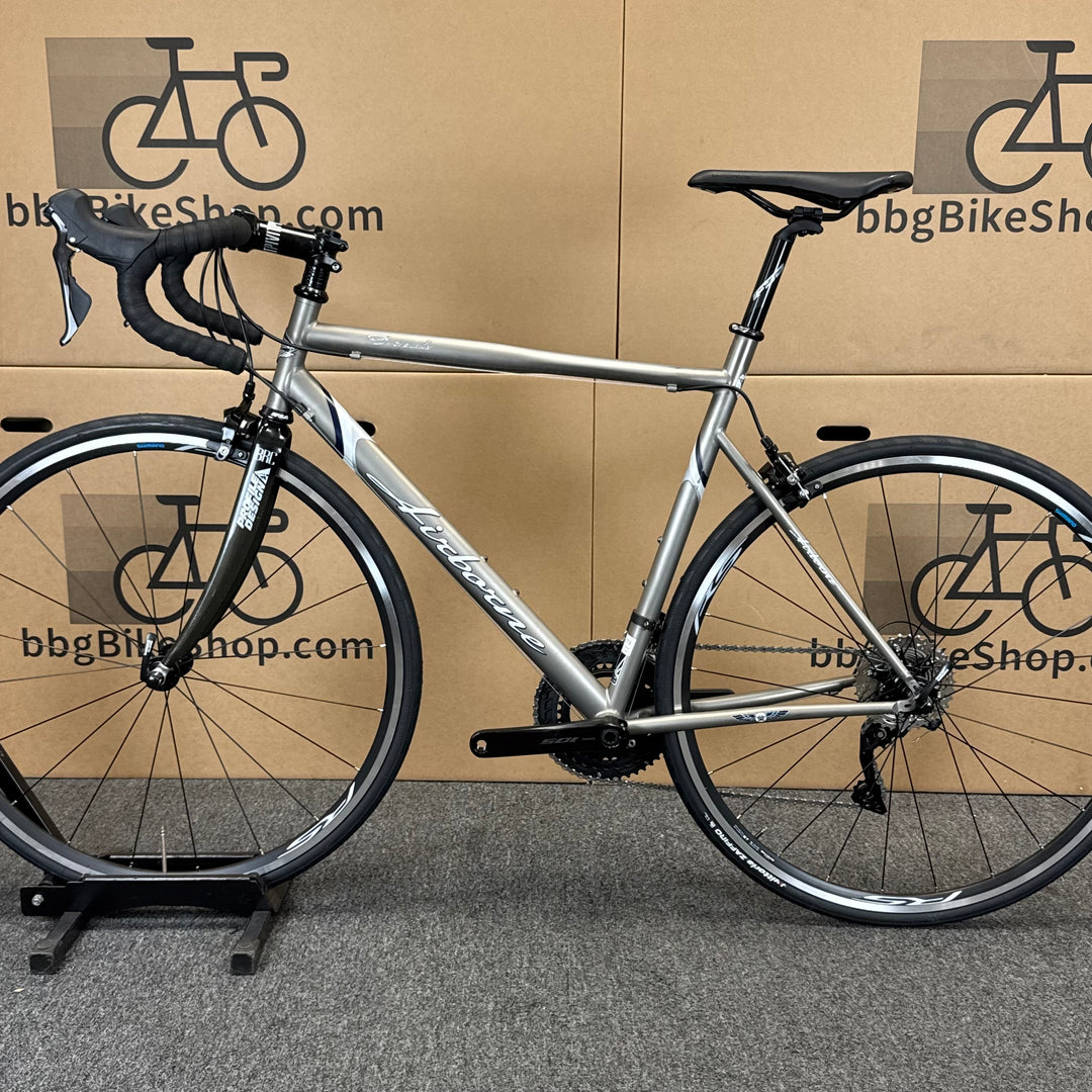 Used Airborne Zeppelin, Titanium Road Bike-2009, 11-speed Shimano 105, 58cm