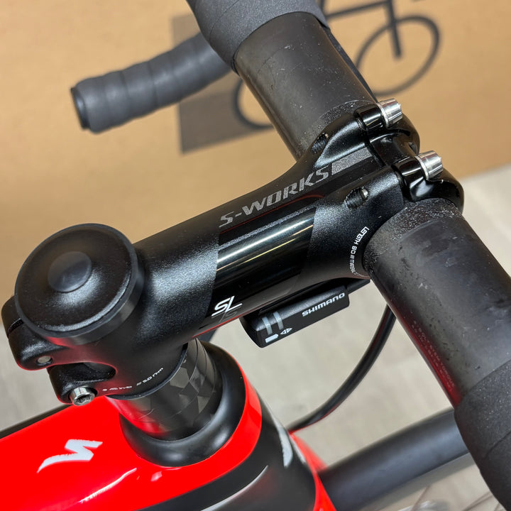 Used Specialized S-Works Tarmac Disc, Dura-Ace Di2, Roval, Carbon Road Bike 54cm