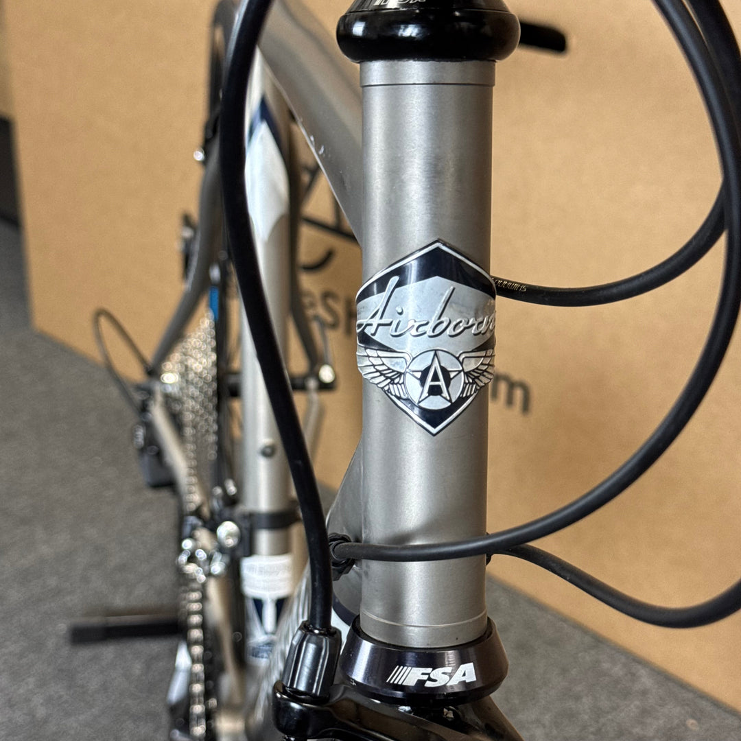 Used Airborne Zeppelin, Titanium Road Bike-2009, 11-speed Shimano 105, 58cm