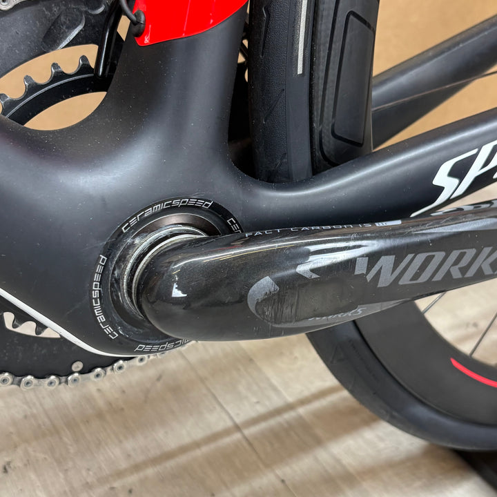 Used Specialized S-Works Tarmac Disc, Dura-Ace Di2, Roval, Carbon Road Bike 54cm