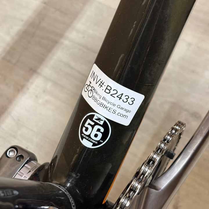 Used Kestrel Evoke, Carbon Fiber Road Bike, Shimano 105 - 56cm