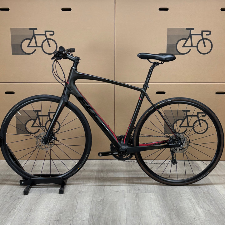 Used Fuji Gran Fondo Forza 1.1, Carbon Flat Bar Road Bike, Shimano 105, 56cm