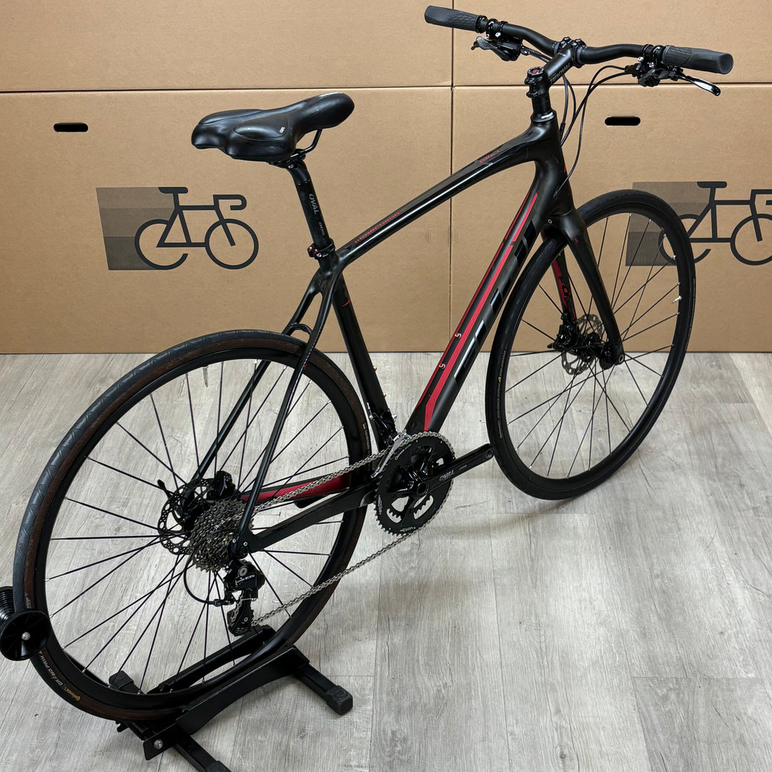 Used Fuji Gran Fondo Forza 1.1, Carbon Flat Bar Road Bike, Shimano 105, 56cm