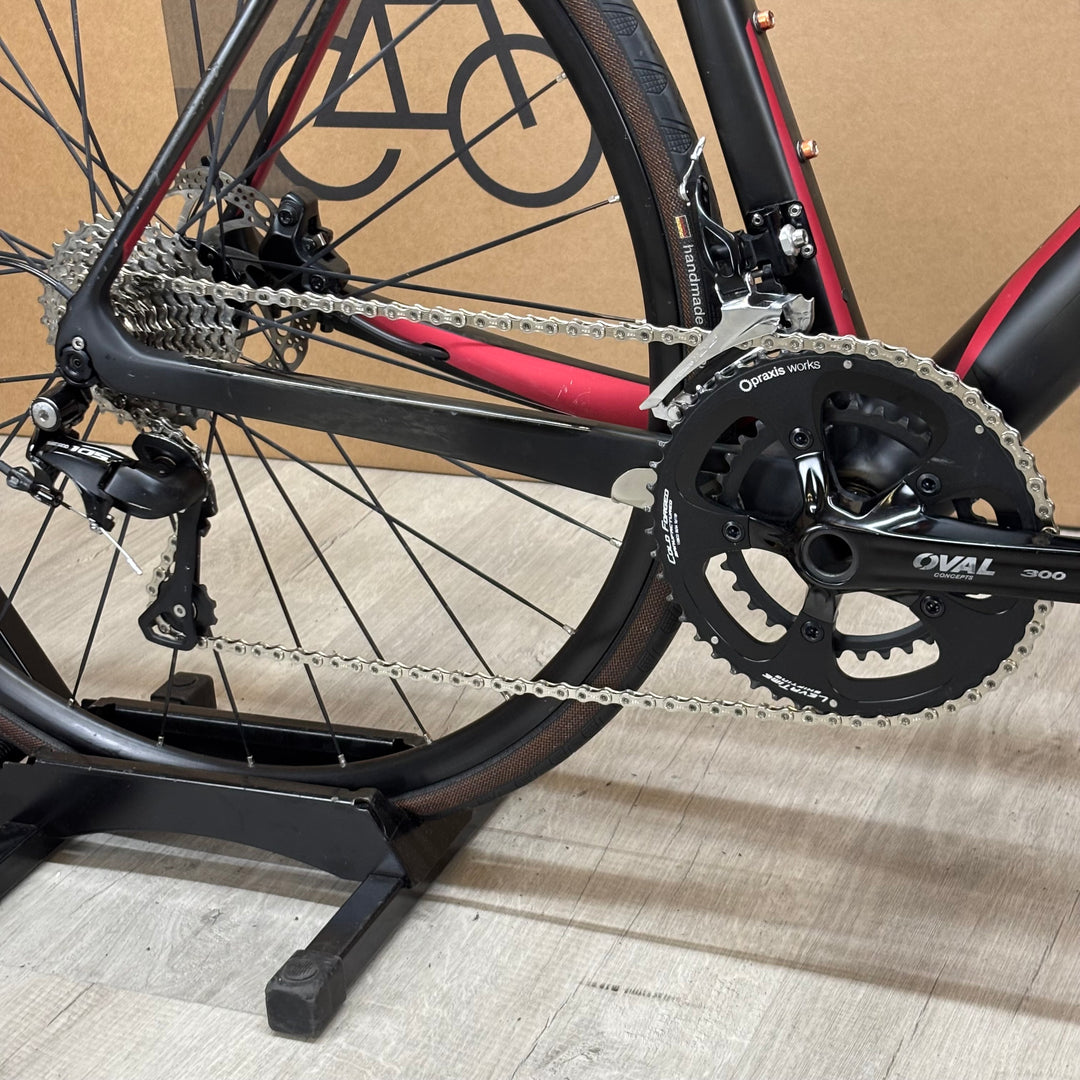 Used Fuji Gran Fondo Forza 1.1, Carbon Flat Bar Road Bike, Shimano 105, 56cm