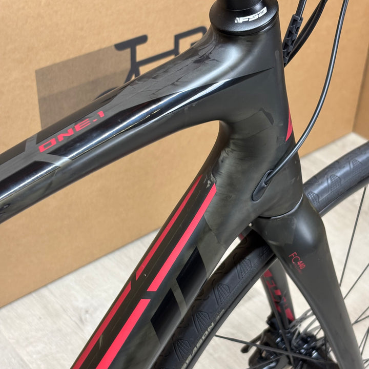 Used Fuji Gran Fondo Forza 1.1, Carbon Flat Bar Road Bike, Shimano 105, 56cm