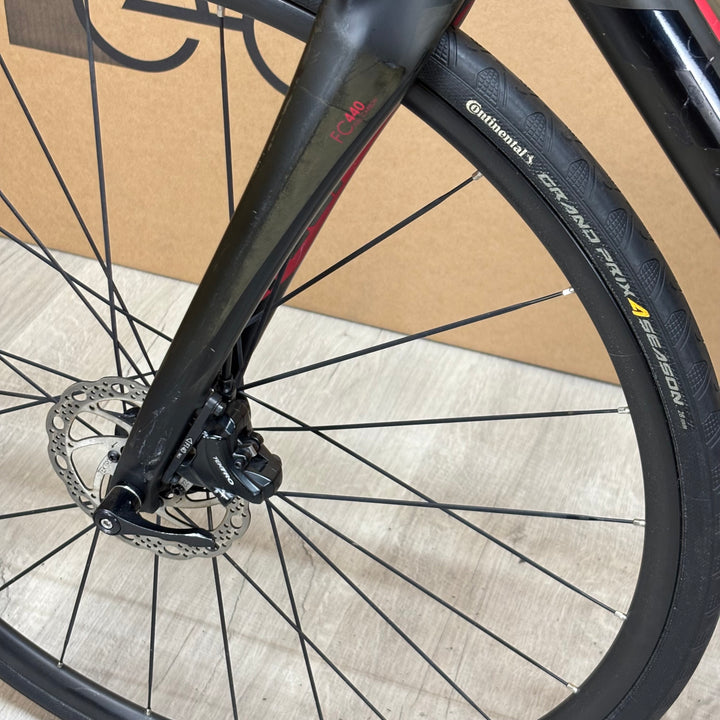 Used Fuji Gran Fondo Forza 1.1, Carbon Flat Bar Road Bike, Shimano 105, 56cm