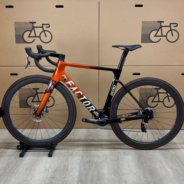 Used Factor OSTRO VAM Chris Froome Edition, SRAM Force AXS, Black Inc, 54cm