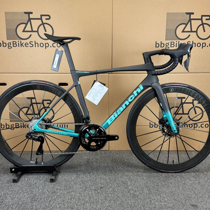 New Bianchi Specialissima RC, Lightweight Meilenstein, Dura-Ace Di2, 55cm