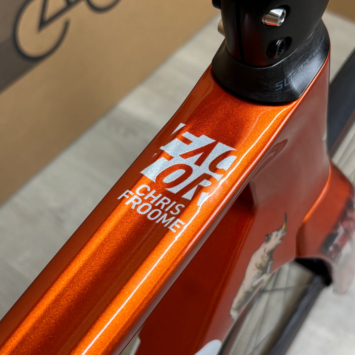 Used Factor OSTRO VAM Chris Froome Edition, SRAM Force AXS, Black Inc, 54cm