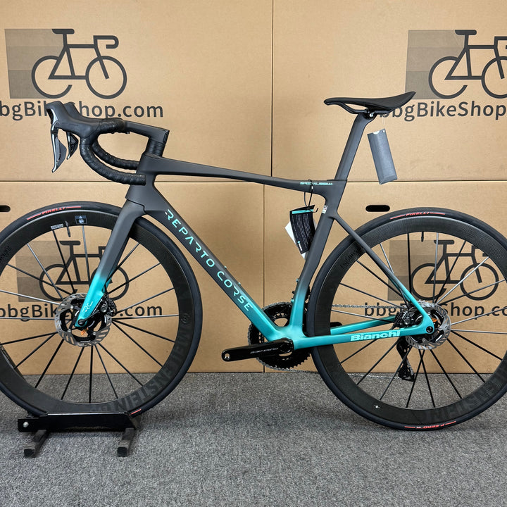 New Bianchi Specialissima RC, Lightweight Meilenstein, Dura-Ace Di2, 55cm