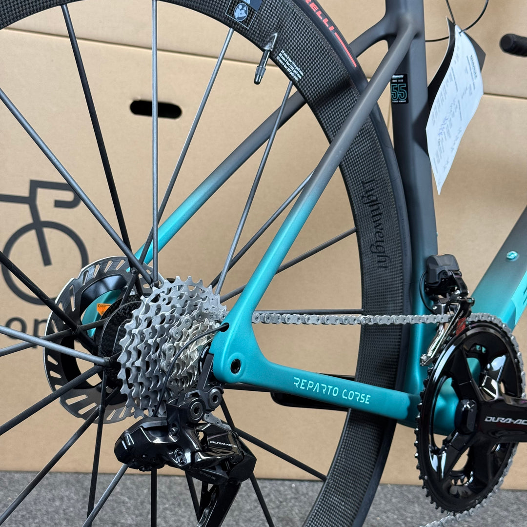 New Bianchi Specialissima RC, Lightweight Meilenstein, Dura-Ace Di2, 55cm