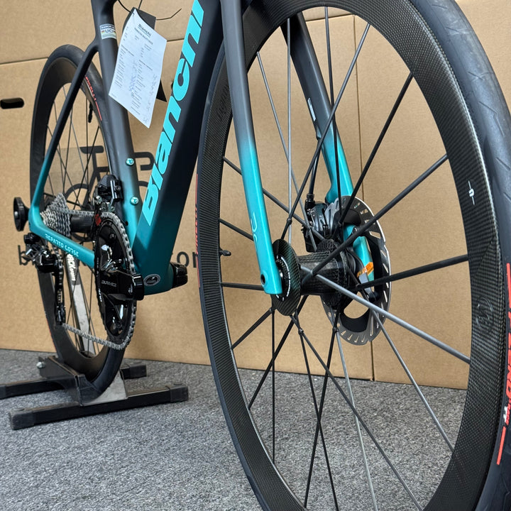 New Bianchi Specialissima RC, Lightweight Meilenstein, Dura-Ace Di2, 55cm