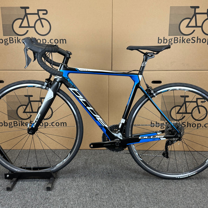 Used Blue Axino EX, 11-speed Shimano 105, Carbon Fiber Road Bike-2017, 52cm