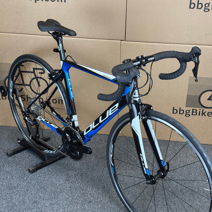 Used Blue Axino EX, 11-speed Shimano 105, Carbon Fiber Road Bike-2017, 52cm