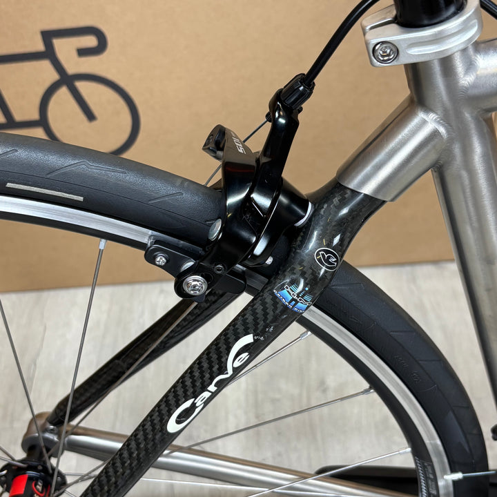 Used Dean El Diente, 3Al/2.5V Titanium Road Bike, Shimano 105 11-Speed, 52cm
