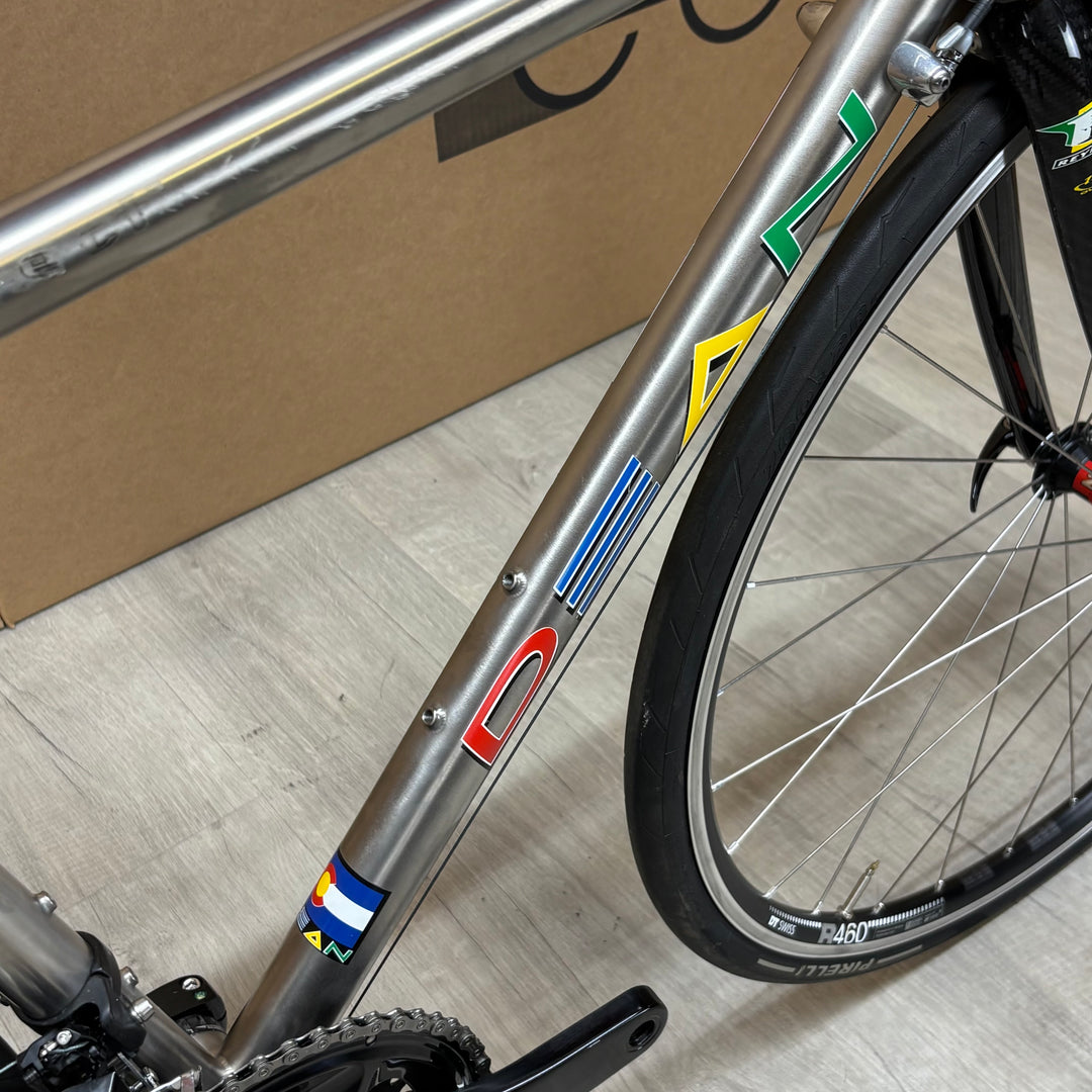 Used Dean El Diente, 3Al/2.5V Titanium Road Bike, Shimano 105 11-Speed, 52cm