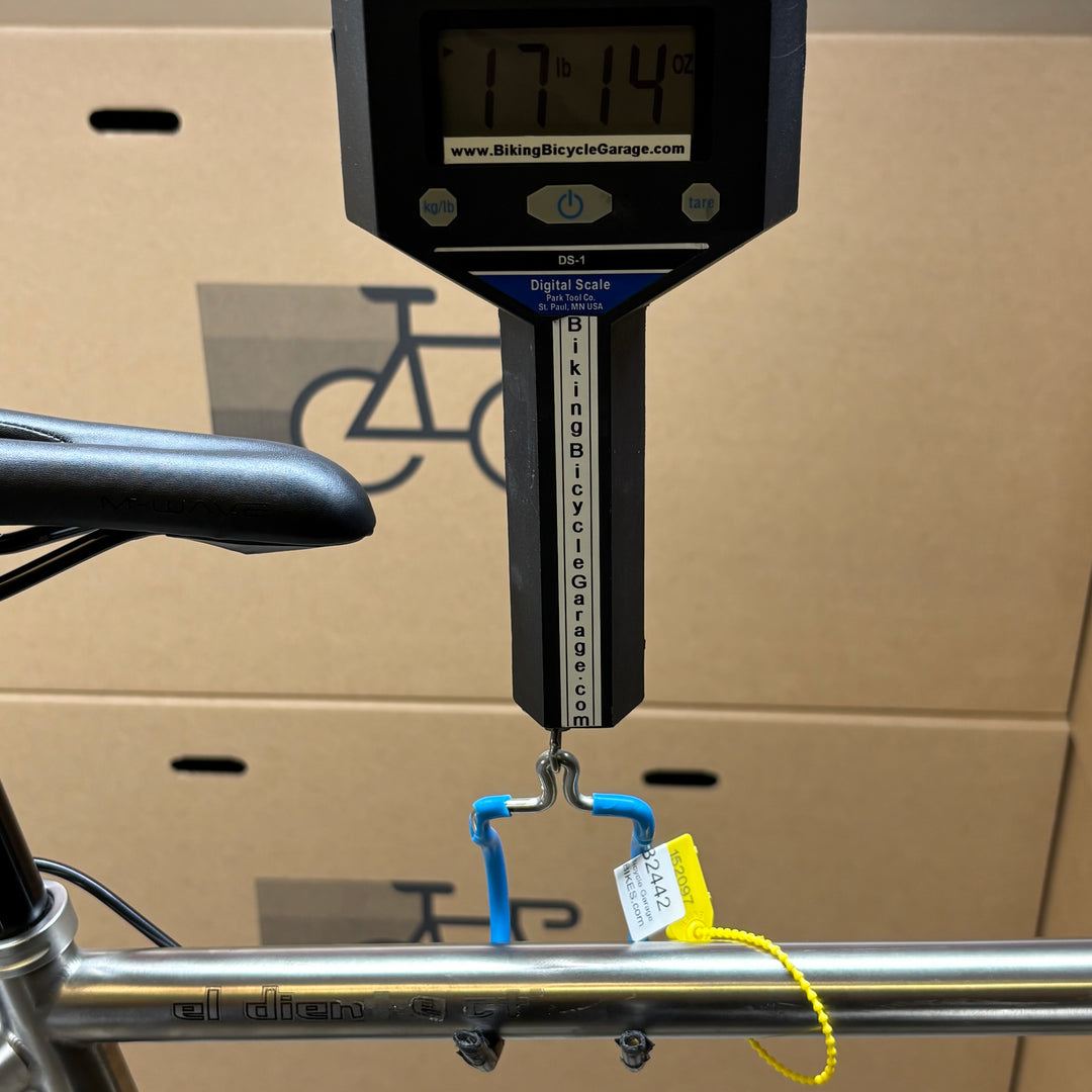 Used Dean El Diente, 3Al/2.5V Titanium Road Bike, Shimano 105 11-Speed, 52cm