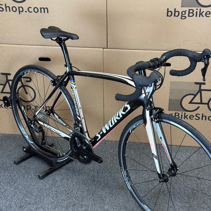 Used Specialized S-Works Tarmac SL4, 11-speed Shimano 105, Carbon Road Bike 54cm