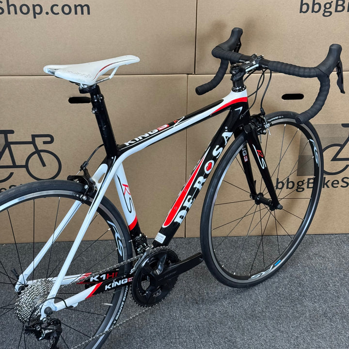Used De Rosa King 3 RS, 11-speed Shimano 105, Carbon Fiber Road Bike-2011, 54cm