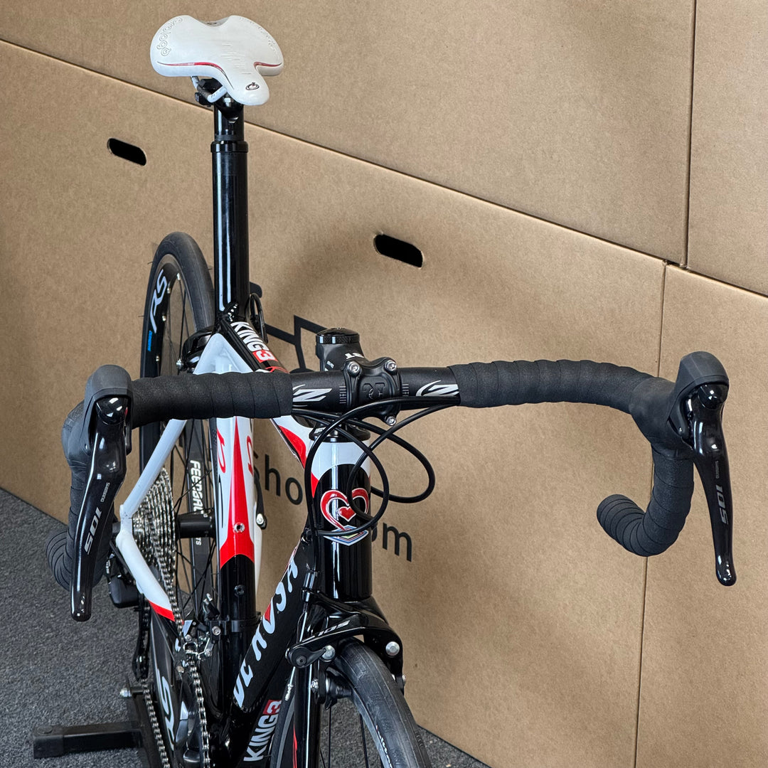 Used De Rosa King 3 RS, 11-speed Shimano 105, Carbon Fiber Road Bike-2011, 54cm