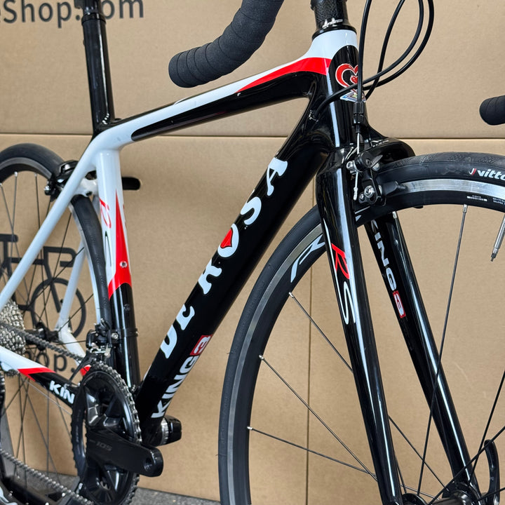Used De Rosa King 3 RS, 11-speed Shimano 105, Carbon Fiber Road Bike-2011, 54cm