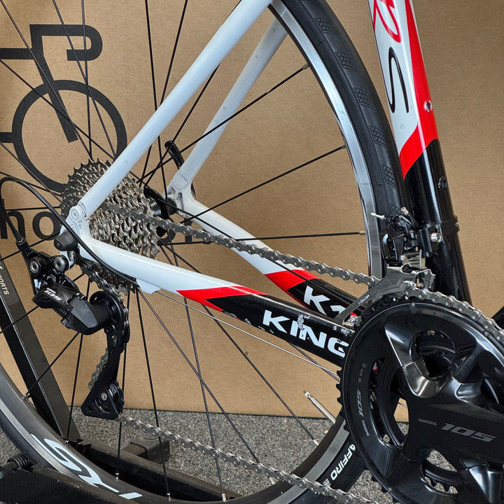 Used De Rosa King 3 RS, 11-speed Shimano 105, Carbon Fiber Road Bike-2011, 54cm