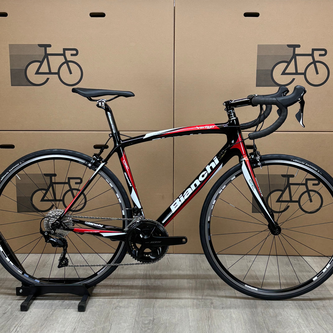 Used Bianchi Vertigo, Carbon Fiber Road Bike, Shimano 105 11-Speed, 54cm