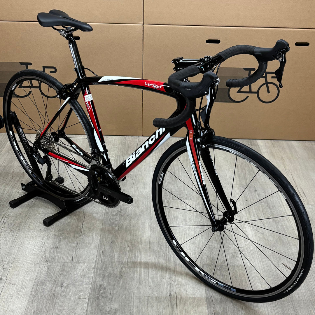 Used Bianchi Vertigo, Carbon Fiber Road Bike, Shimano 105 11-Speed, 54cm