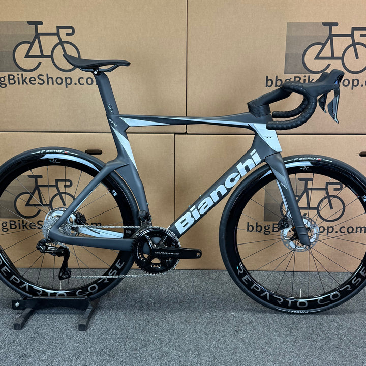 New Bianchi Oltre Pro, Dura-Ace Di2 R9200, Carbon Road Bike-2024, 59cm (58cm)