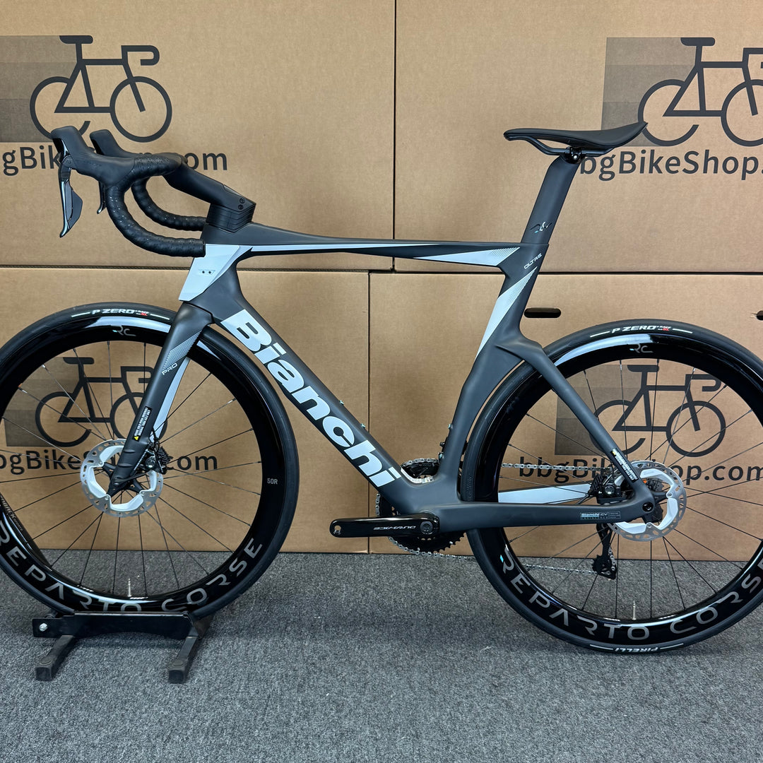 New Bianchi Oltre Pro, Dura-Ace Di2 R9200, Carbon Road Bike-2024, 59cm (58cm)